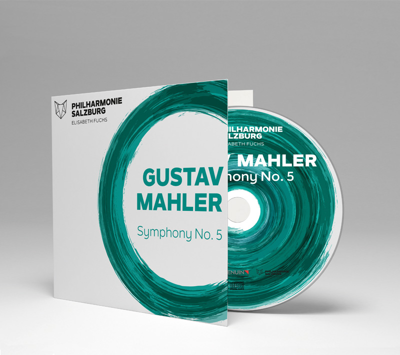 Gustav Mahlers 5. Symphonie. Audio-Aufnahme als CD der Philharmonie Salzburg