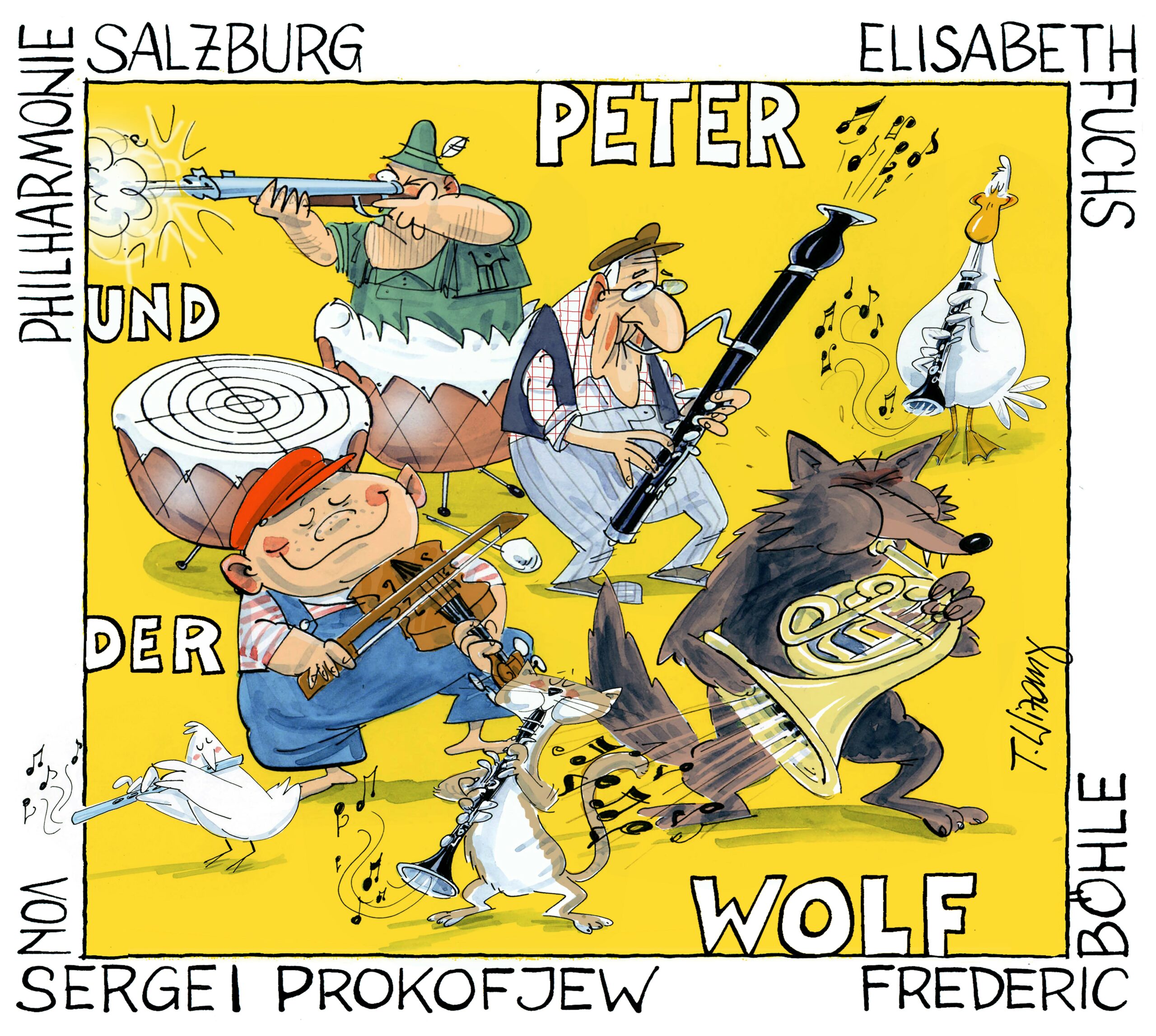 Peter und der Wolf von Sergei Prokofjew Philharmonie Salzburg
